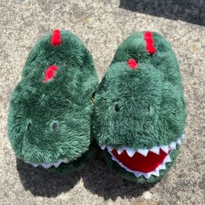 Dinosaur boys slipper 11-12